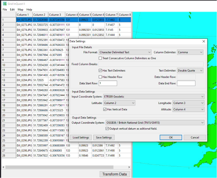 GridInquest Import